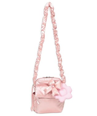 WEGO 【痛バ＆推し活グッズ】きらふわパフィ痛ショルダー ライトピンク