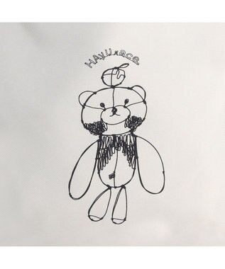 ACE BAGS & LUGGAGE HAyU × ace.  巾着 2点セット 猫柄 17824 アイボリー