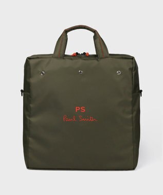 Paul Smith PSメッシュ 2WAYトートバッグ カーキ