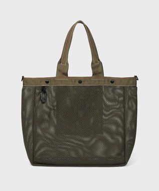 Paul Smith PSメッシュ 2WAYトートバッグ カーキ