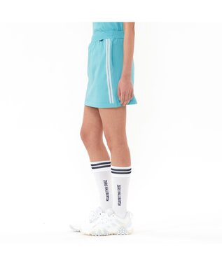 ZERO HALLIBURTON 【雑誌掲載】ZHG-W1c ボックスニットスカート 82673 ZERO HALLIBURTON ゼロハリバートン レディースゴルフ ミニスカート ミントグリーン