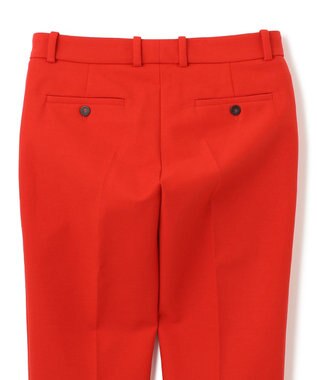 JOSEPH バイストレッチトワル　クロップドトラウザーズ Crimson