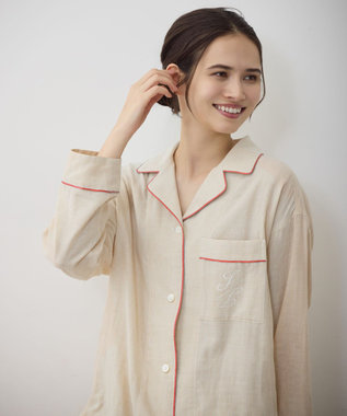 自由区 【12月25日(木)までの期間限定・受注生産】オーガニックコットン パジャマ イエロー