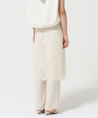 GRACE CONTINENTAL レースオーバースカート キナリ