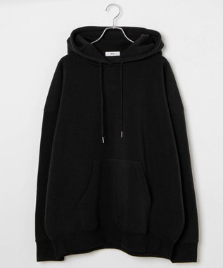 WEGO 【ユニセックス着用ITEM/MLXLサイズ展開/新色追加/裏起毛】スウェットプルパーカー ブラック