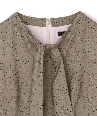 TOCCA 【洗える・消臭】TALKATIVE DOTS ドレス ブラウン系5