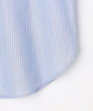 J.PRESS LADIES 【WEB限定カラーあり・2way】エステネージュ TYPEWRITER STRIPE シャツ サックスストライプ系