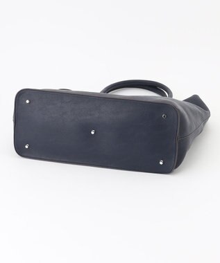 UNBILLION Otias アンティークタイプ合皮ビジネストート ネイビー