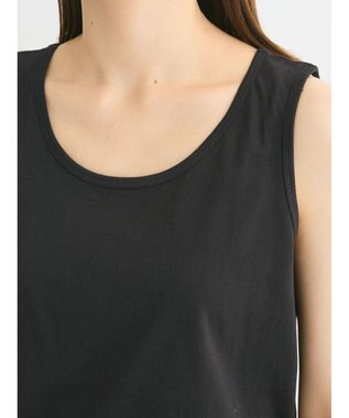 Green Parks ＳＥＴ２点　レースカーデ＋タンクトップ Black