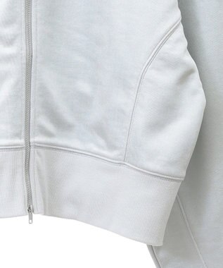 Green Parks サテンボンディングＺｉｐカーディガン Mint