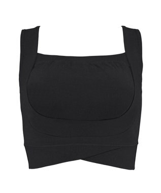 BRADELIS New York 【BRADELIS Me / ノンワイヤー・バストアップ】 ブラデリスフレンドリーフィットブラ 接触冷感 速乾機能で快適 ブラック