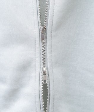 Green Parks サテンボンディングＺｉｐカーディガン Mint