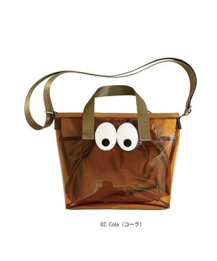 ROOTOTE 1111【クリア:巾着付き】EU.ベビールー.ゲイズ-A 02：コーラ