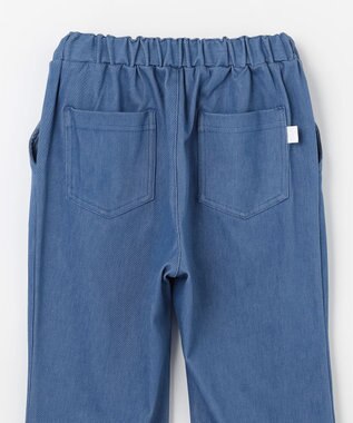 組曲 KIDS 【110-140㎝】フレア デニムパンツ サックスブルー