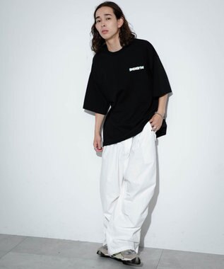 WEGO 【ユニセックス着用ITEM/MLサイズ展開】別注NEW　JACKグラフィックT（S） ブラックその他