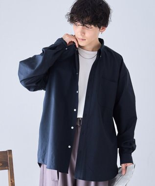 WEGO イージーケアオックスフォードシャツ ブラック