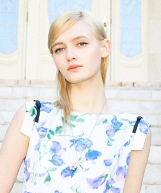 TOCCA RIBBON BROOCH NECKLACE ブローチネックレス シルバー系