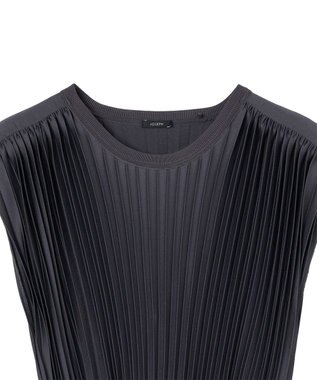 JOSEPH ニットウィーブプリッセ　ドレス Smoke