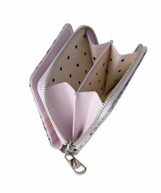 tsumori chisato CARRY Together ラウンドファスナー2つ折り財布 ブラック