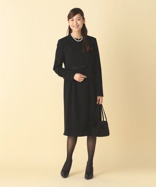 組曲 NOIR ガーシュストレッチバーズアイ ブラック系