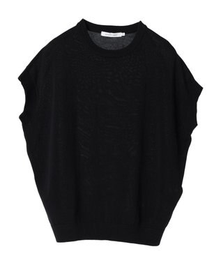 AMERICAN HOLIC フレンチスリーブニットプルオーバー Black