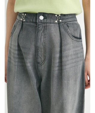 Green Parks ・ＥＬＥＮＣＡＲＥ　ＤＵＥグラデーションデニムパンツ Gray Mixture