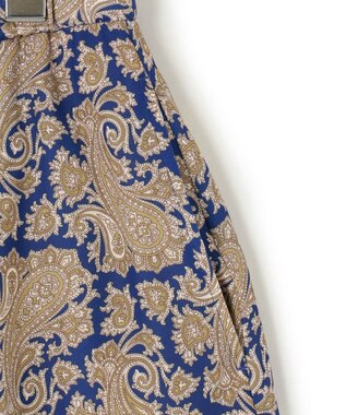 23区 S 【洗える】Ratti ヴィンテージペイズリープリント スカート ブループリント