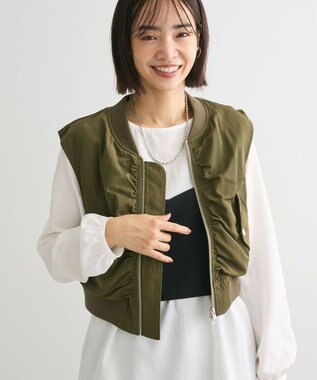 Green Parks ・ＳＵＧＡＲ　ＳＰＯＯＮ　ＭＡ－１ベスト Khaki