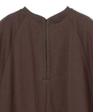 UNFILO L ライトウェイト スリーブレス スウェット ブラウン