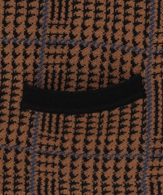 J.PRESS MEN ダブルジャガードニットベスト ブラウン系7