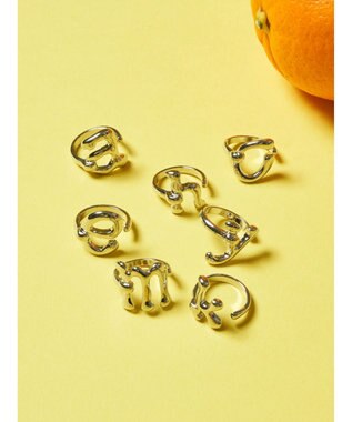 AMERICAN HOLIC イニシャルリングＳＬＶ A