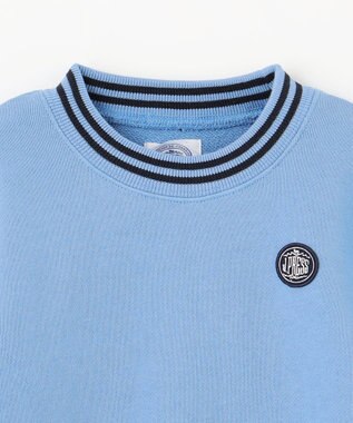 J.PRESS KIDS 【100-130cm】BICOLOR LINE COMBI トレーナー ブルー系