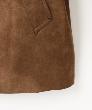 JOSEPH ABBOUD 【キングサイズ・軽量/スウェードタッチ/撥水】ライトスウェード ジャケット キャメル系