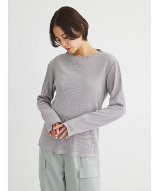 Green Parks ミニプリーツプルオーバー Light Gray