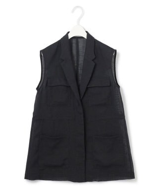 ICB 【一部カラーのみ接触冷感・洗える】UnleashLite ジレ ブラック系