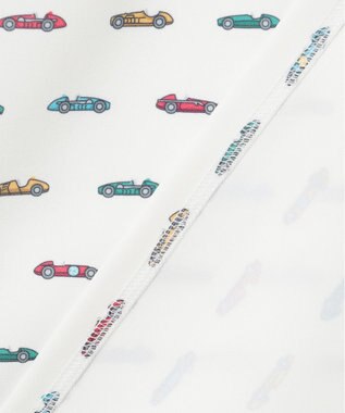 23区GOLF 【MEN】レーシングカープリント 半袖ポロシャツ ホワイト系5