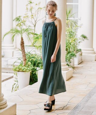 San-ai Resort（三愛水着楽園） 【SALE】マキシワンピース　M　【Coral veil（コーラルヴェール）】