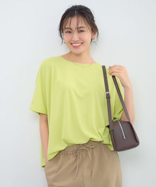 Green Parks マルチ機能バックデザインブラウス Lime Green