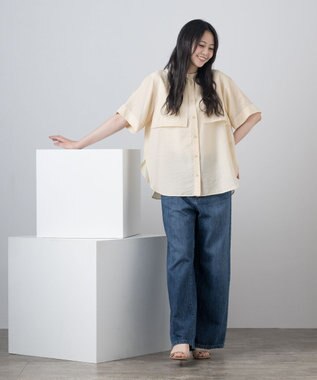 ONWARD Reuse Park 【BEIGE】パンツ秋冬 ネイビー