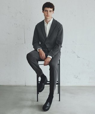 UNFILO MENS 【男女兼用】コンフォート レギュラーカラーシャツ [24年秋冬商品] オフ