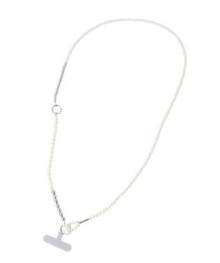 Green Parks ｅｖｅｒｙ　ｗａｌｋ．３ＷＡＹパールスマホショルダー Silver