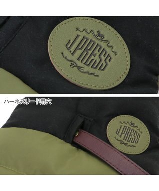 PET PARADISE J.PRESS バイカラーベスト 《カーキ》 中型犬 グリーン