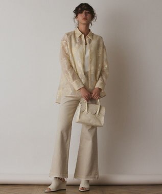 GRACE CONTINENTAL RollingSTHandbag ホワイト