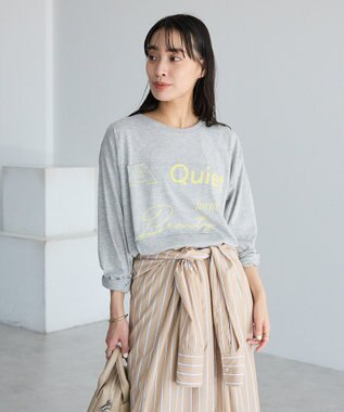 CRAFT STANDARD BOUTIQUE ロゴプリントロンTee Gray