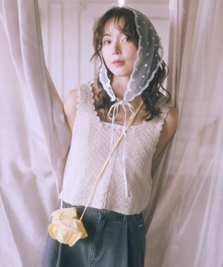 earth music&ecology ペタルモチーフミニショルダーバッグ