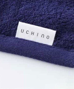 UCHINO しあわせタオル フェイスタオル ミッドナイト(ダークブルー)