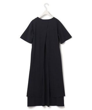 ICB 【接触冷感・UVカット・速乾・洗える】マットスキューバ  ワンピース ブラック系