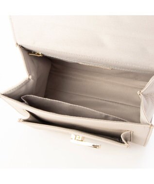 UNBILLION ペルケ perche / カブセロテート2wayショルダー ライトグレー