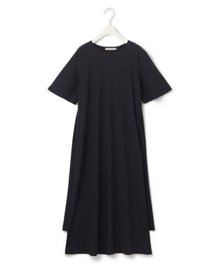 ICB 【接触冷感・UVカット・速乾・洗える】マットスキューバ  ワンピース ブラック系