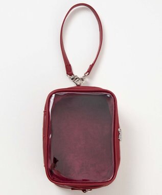 WEGO 【痛バ＆推し活グッズ】パールキルティング2WAYぬいポーチ ワイン